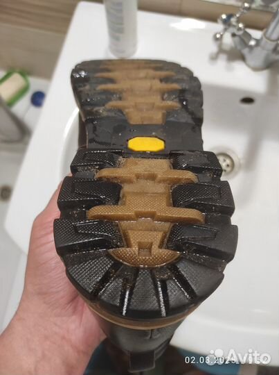 Ботинки зимние кожаные мужские