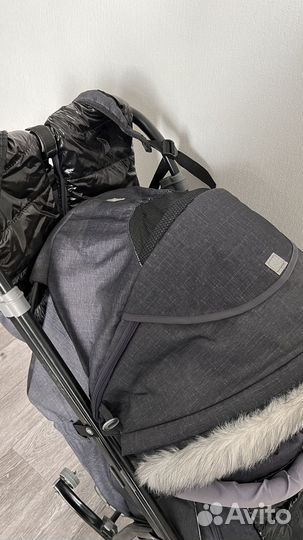 Санки - коляска Vulpes черная