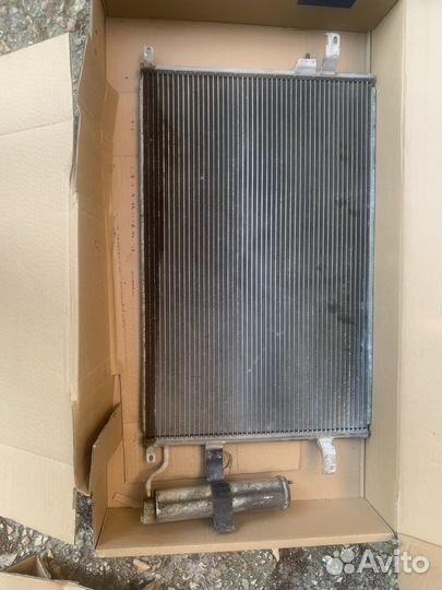 Радиатор кондиционера lacetti