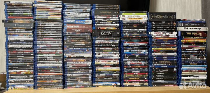 Коллекция фильмов на Blu ray 300шт