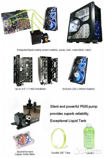 Водяное охлаждение Thermaltake Armor LCS