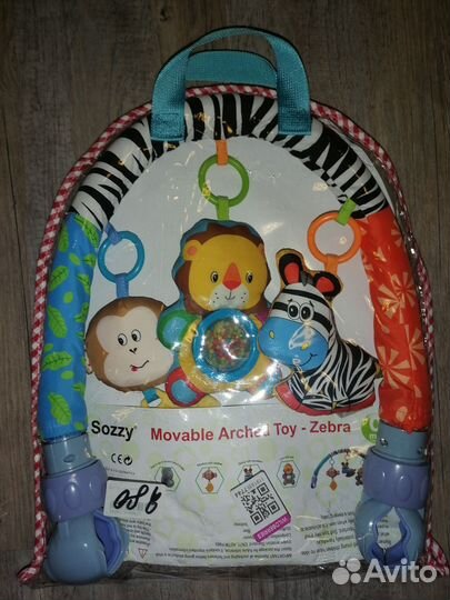 Развивающая дуга на кроватку, коляску