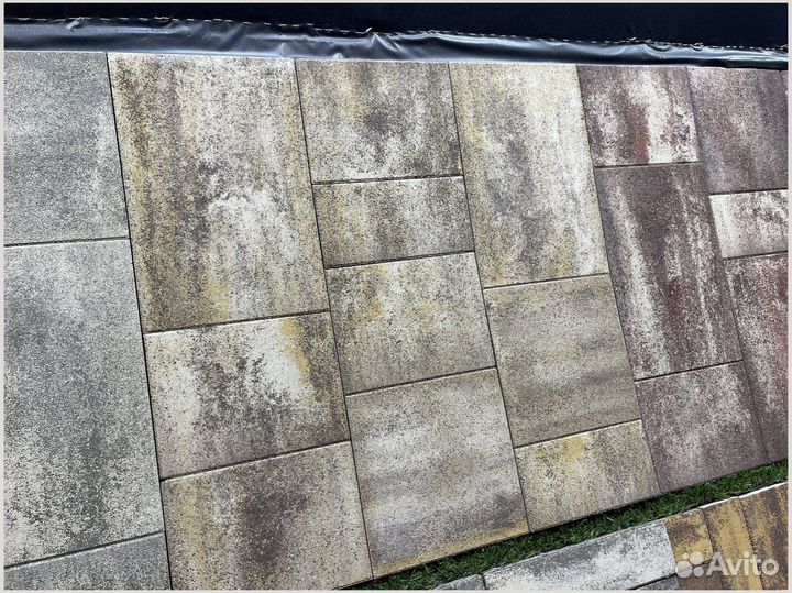 Брусчатка тротуарная плитка от завода от 120 м2