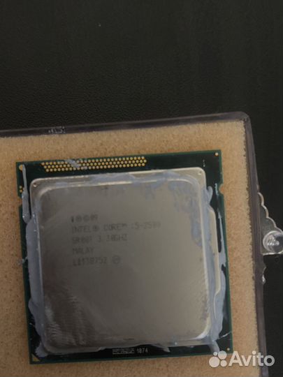 Процессор intel core i5 2500 3300 Мгц