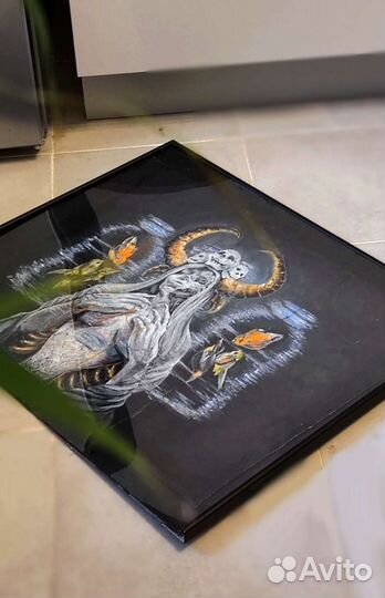 Картина акрилом