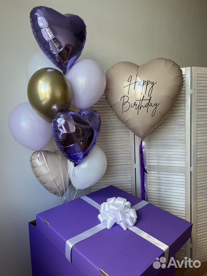 Коробка-сюрприз 70х70х70 см