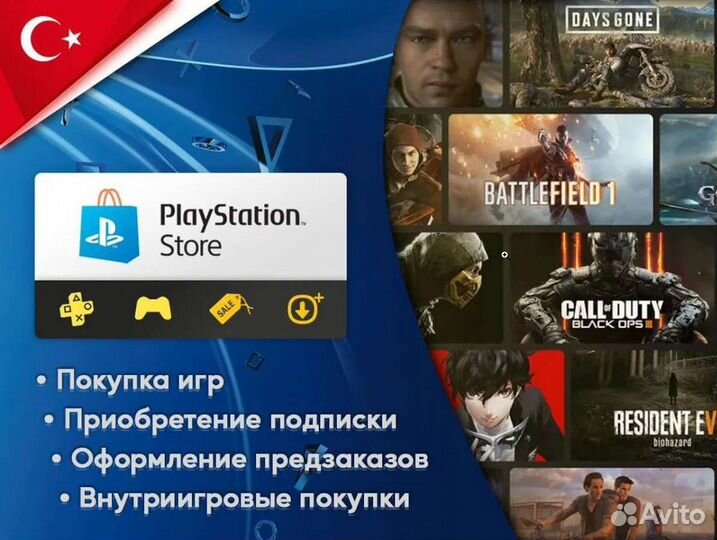 PS Plus Турция Украина + EA Play. Гарантия. Отзывы