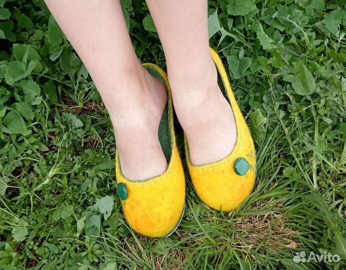 Обувь валяная