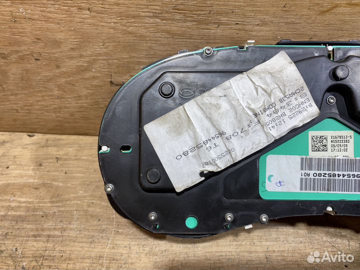 Панель приборов Peugeot 307 дизель 112276