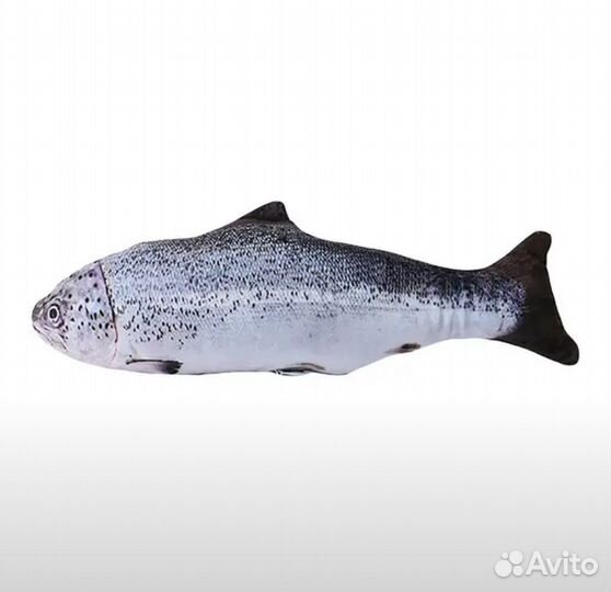 Мягкая игрушка для кошек - рыба с кошачьей мятой