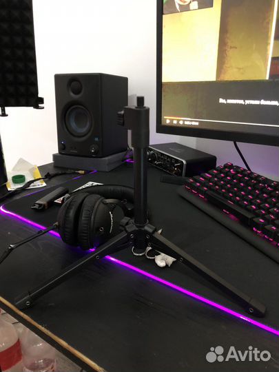 Студийный микрофон audio technica AT2020