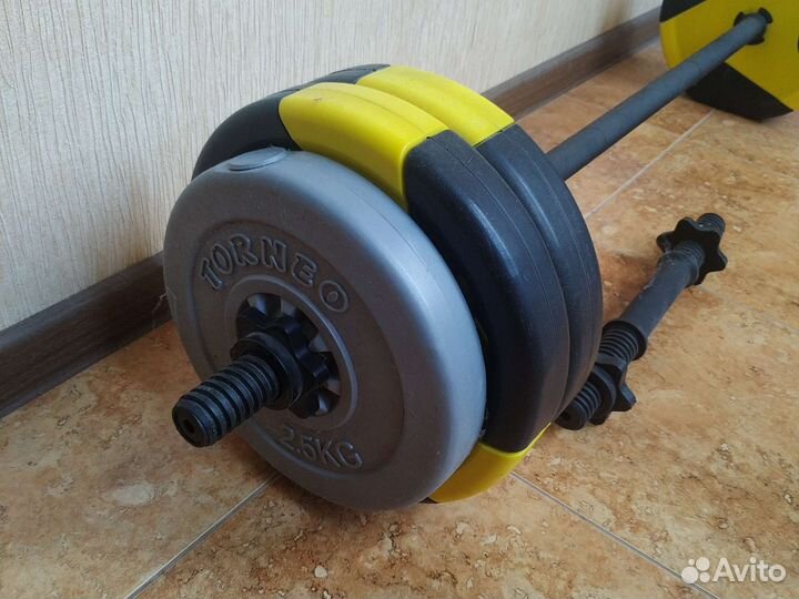 Штанга гриф блины бу