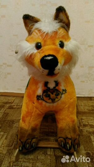 Качалка лиса, машина погрузчик,цифр робот,грузов