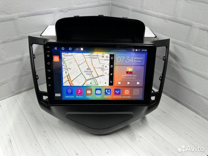 Магнитола андроид GrayBird Chevrolet Cruze 6Gb