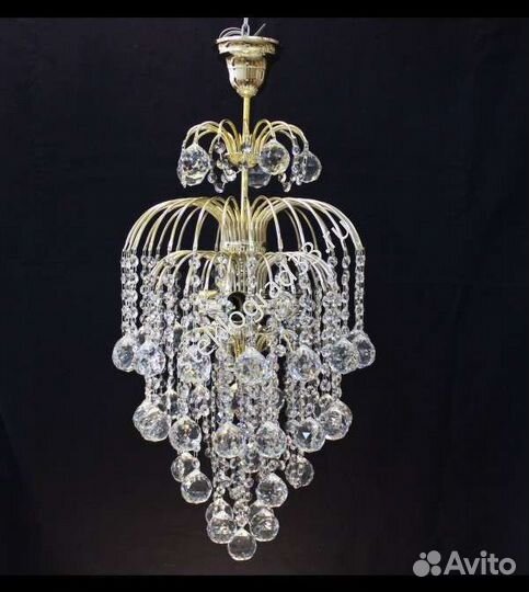 Люстра хрустальная