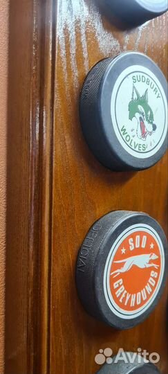 Шайбы хоккейные, раритет