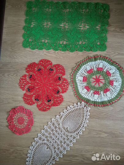 Салфетки вязаные крючком