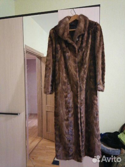 Шуба норка б/у
