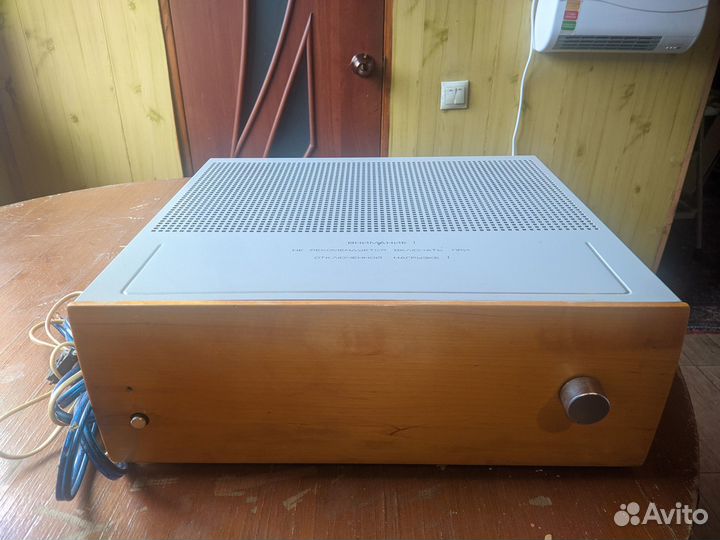 Ламповый усилитель А класса (hand made)