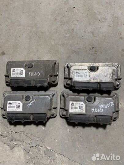 Volkswagen polo седан эбу