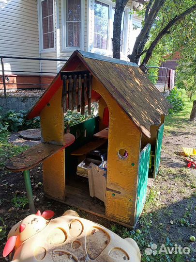 Детский игровой домик уличный бу
