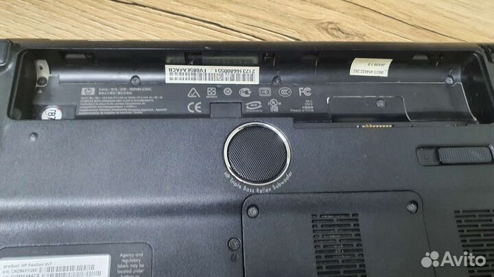 Ноутбук hp pavilion dv7-1169er