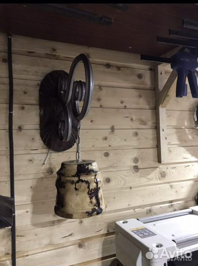 Светильник настенный в стиле лофт