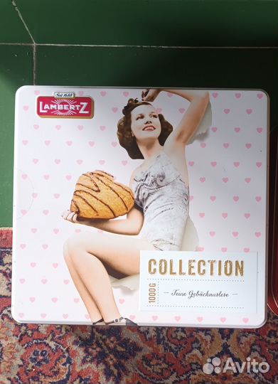 Коробка подарочная жестяная. Lambertz