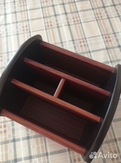 Органайзер для канцелярии деревянный