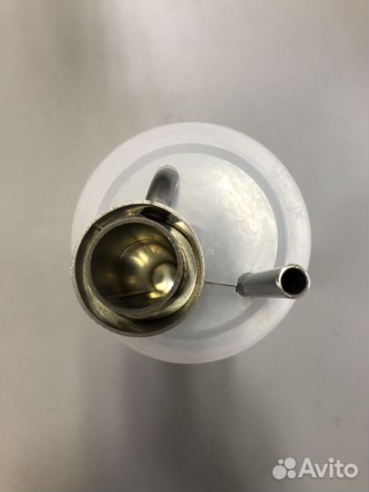 Попугай на банку с пластиковой крышкой