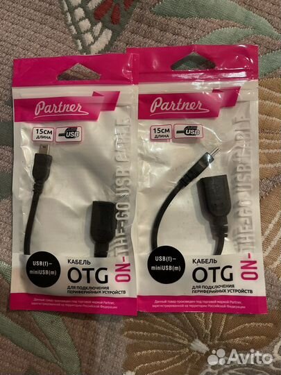 Кабель OTG (usb -mini)