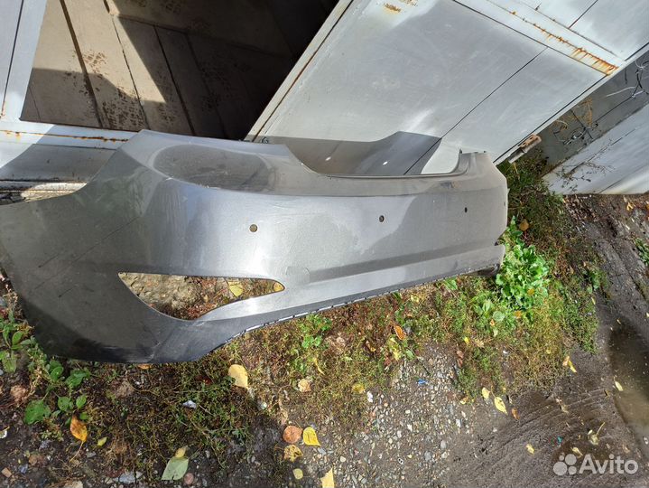 Задний бампер hyundai solaris