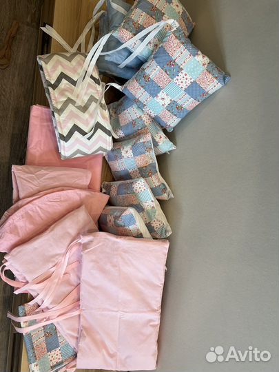 Комплект для кроватки Ellipsebed, бортики