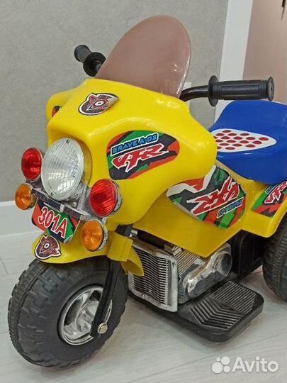 Детский мотоцикл на аккумуляторе бу