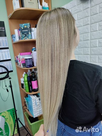 Парикмахер,окрашивание волос: мелирование, Эйр тач