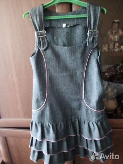 Школьная форма серая для девочки С 1 по 3 класс