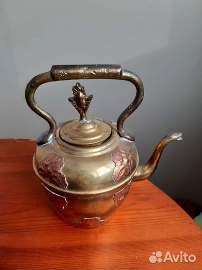 Чайник латунный