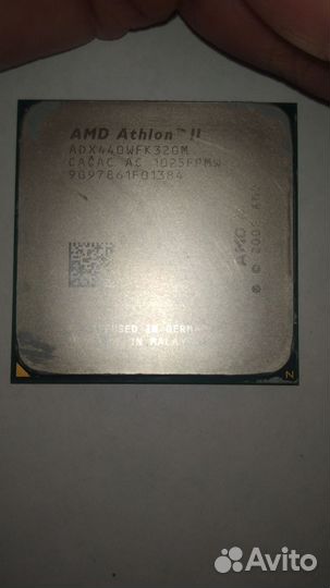 Процессор AMD Athlon II X3 445
