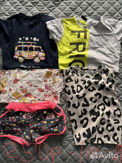 Вещи для девочки 110-128