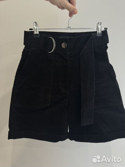 Шорты женские вельветовые