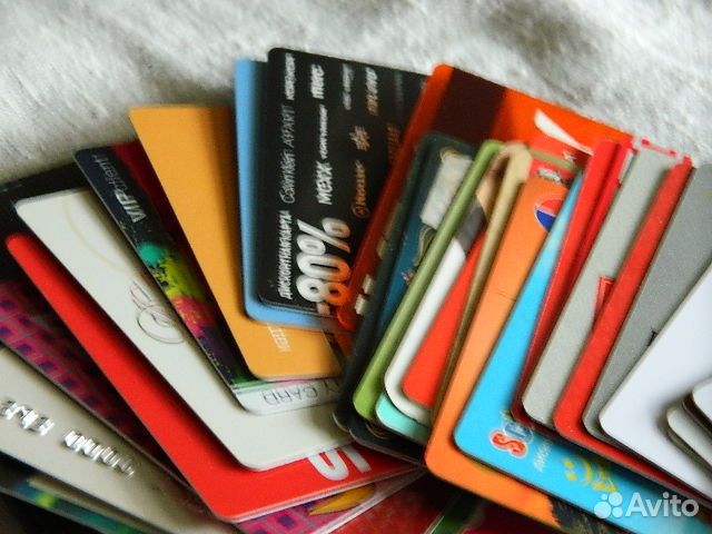 Карточки пластиковые