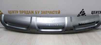 Накладка переднего бампера Hyundai Santa Fe 3 доре