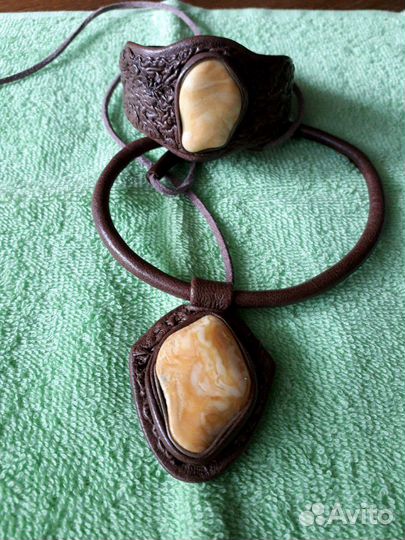 Кулон+ браслет