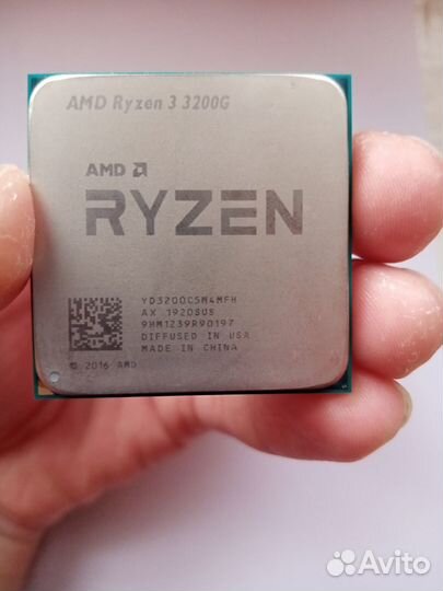 Процессор Ryzen 3 3200G