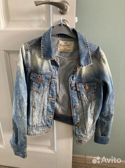 Джинсовая куртка zara