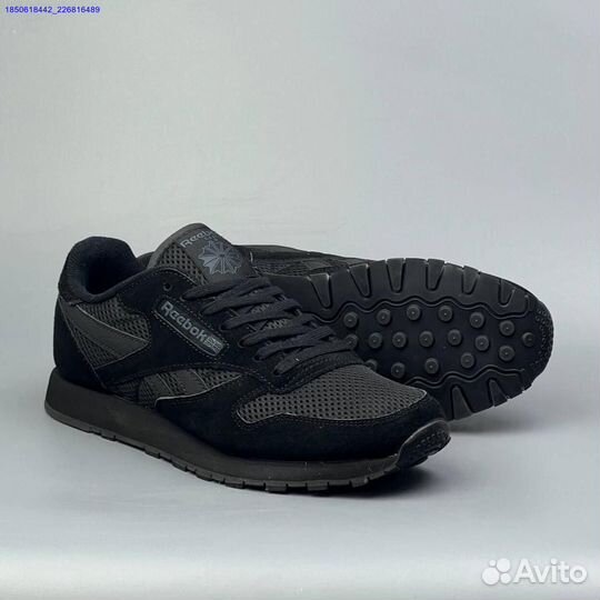 Кроссовки Reebok Classic Black (Арт.83783)