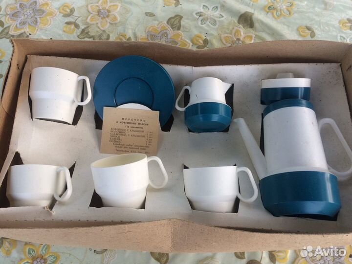 Детский кофейный сервиз времен СССР