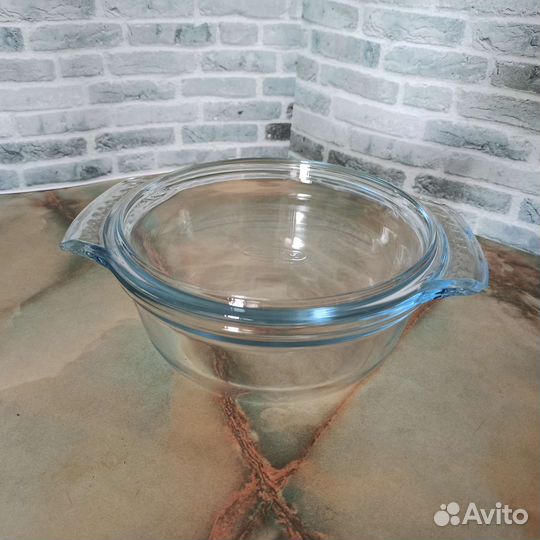 Кастрюля для микроволновки форма с крышкой 2 литра