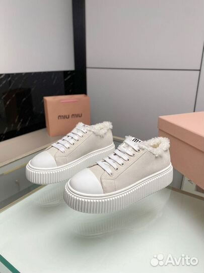 Женские кеды с мехом