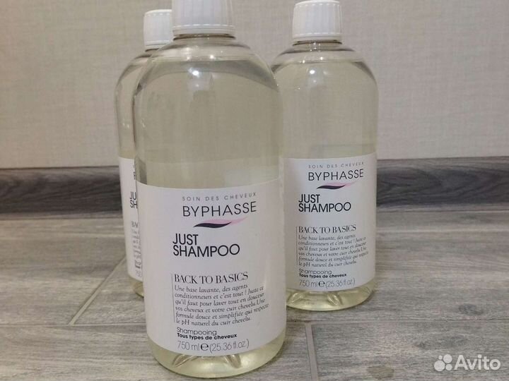 Шампунь Byphasse Back to Basics 750 мл, Испания